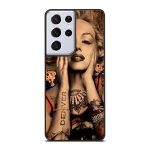 MARILYN MONROE TATTOO FAN ART Samsung Galaxy S21 Ultra Case