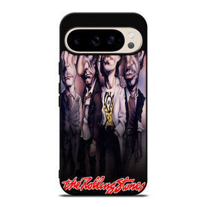 THE ROLLING STONES CARICATURE Google Pixel 9 Pro Case THE ROLLING STONES CARICATURE Google Pixel 9 Pro Case