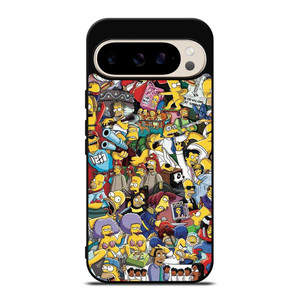 THE SIMPSONS ALL COLLAGE Google Pixel 9 Pro Case THE SIMPSONS ALL COLLAGE Google Pixel 9 Pro Case