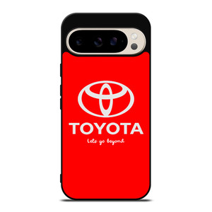 TOYOTA LETS GO BEYOND LOGO RED Google Pixel 9 Pro Case
