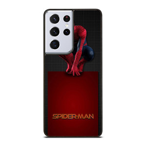 MARVEL SPIDERMAN SHOWING ACTION Samsung Galaxy S21 Ultra Case