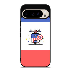 VESPA CAPTAIN AMERICA Google Pixel 9 Pro Case