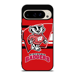 WISCONSIN BADGER SYMBOL Google Pixel 9 Pro Case WISCONSIN BADGER SYMBOL Google Pixel 9 Pro Case