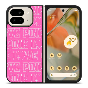 LOVE PINK VICTORIA SECRET Google Pixel 9 Pro Fold Case LOVE PINK VICTORIA SECRET Google Pixel 9 Pro Fold Case