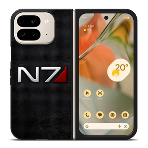 N7 MASS EFFECT PLATE EMBLEM Google Pixel 9 Pro Fold Case N7 MASS EFFECT PLATE EMBLEM Google Pixel 9 Pro Fold Case