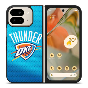 OKLAHOMA CITY THUNDER OKC SYMBOL Google Pixel 9 Pro Fold Case