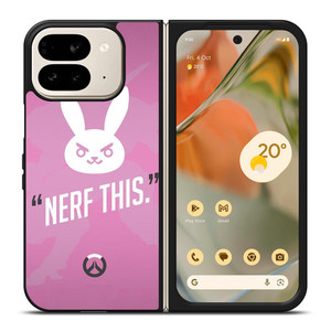 OVERWATCH D.VA NERF THIS Google Pixel 9 Pro Fold Case
