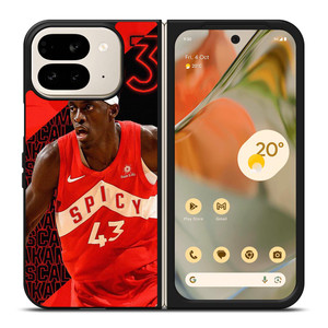 PASCAL SIAKAM TORONTO RAPTORS NBA Google Pixel 9 Pro Fold Case