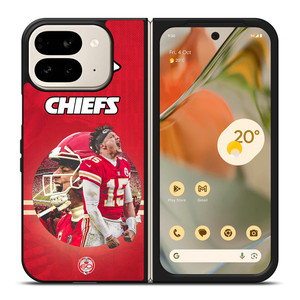 PATRICK MAHOMES 15 KANSAS CITY CHIEFS Google Pixel 9 Pro Fold Case