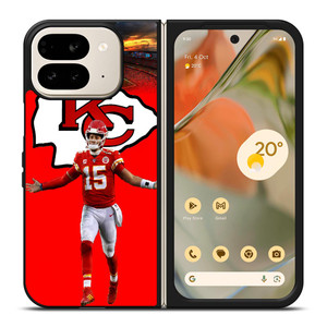 PATRICK MAHOMES KC CHIEFS LOGO Google Pixel 9 Pro Fold Case