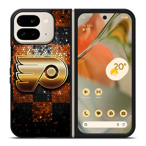 PHILADELPHIA FLYERS GLAMOUR LOGO Google Pixel 9 Pro Fold Case