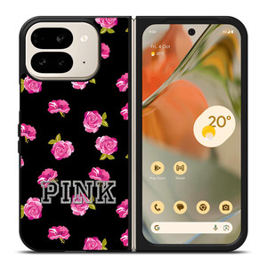 PINK VICTORIA SECRET ROSES Google Pixel 9 Pro Fold Case