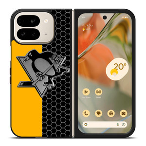 PITTSBURGH PENGUINS NHL TEAM Google Pixel 9 Pro Fold Case