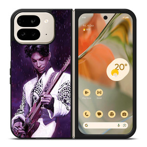 PRINCE PURPLE IN MEMORIAM GUITAR Google Pixel 9 Pro Fold Case