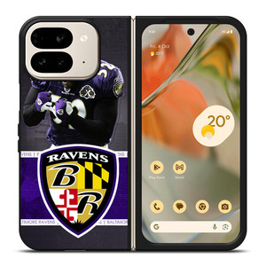 RAY LEWIS BALTIMORE RAVENS FOOTBALL Google Pixel 9 Pro Fold Case
