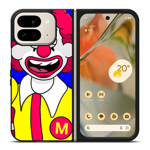 RONALD MCDONALDS MASCOT CARTOON Google Pixel 9 Pro Fold Case