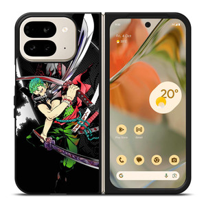 RORONOA ZORO ONE PIECE ANIME 3 Google Pixel 9 Pro Fold Case