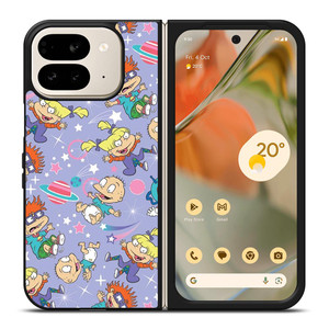 RUGRATS CARTOON COLLAGE Google Pixel 9 Pro Fold Case RUGRATS CARTOON COLLAGE Google Pixel 9 Pro Fold Case