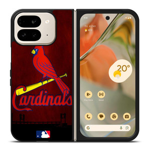 SAINT LOUIS CARDINALS MLB RED LOGO Google Pixel 9 Pro Fold Case