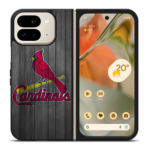 SAINT LOUIS CARDINALS WOODEN ICON Google Pixel 9 Pro Fold Case