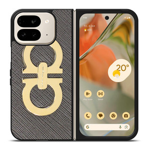 SALVATORE FERRAGAMO LOGO Google Pixel 9 Pro Fold Case SALVATORE FERRAGAMO LOGO Google Pixel 9 Pro Fold Case