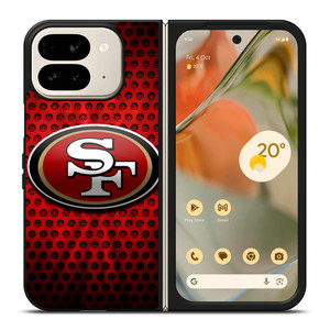 SAN FRANCISCO 49ERS SF METAL Google Pixel 9 Pro Fold Case