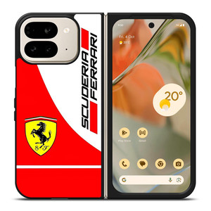 SCUDERIA FERRARI CAR Google Pixel 9 Pro Fold Case