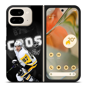 SIDNEY CROSBY PITTSBURGH PENGUINS HOCKEY Google Pixel 9 Pro Fold Case