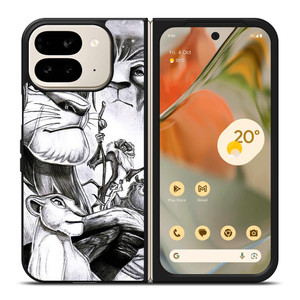 SIMBA THE LION KING ART Google Pixel 9 Pro Fold Case