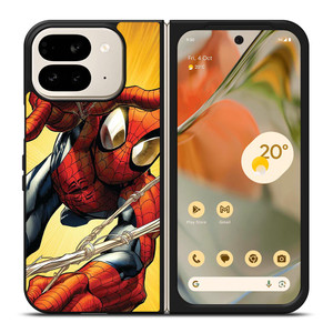 SPIDER MAN CARTOON SUPER HERO Google Pixel 9 Pro Fold Case