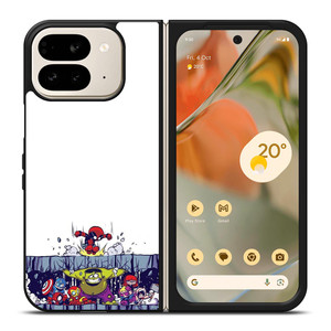 SPIDERMAN VS ALL MARVEL HEROES KAWAII Google Pixel 9 Pro Fold Case