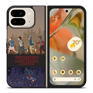 STRANGER THINGS CARTOON Google Pixel 9 Pro Fold Case