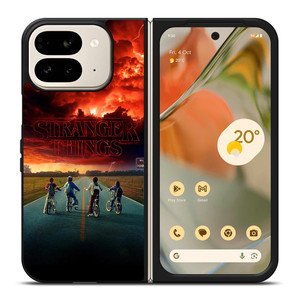 STRANGER THINGS MOVIE POSTER Google Pixel 9 Pro Fold Case STRANGER THINGS MOVIE POSTER Google Pixel 9 Pro Fold Case