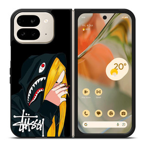STUSSY BAPE SHARK Google Pixel 9 Pro Fold Case