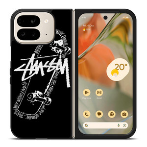 STUSSY SKATEBOARD ART Google Pixel 9 Pro Fold Case