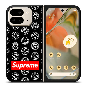 SUPREME FUCK EM Google Pixel 9 Pro Fold Case