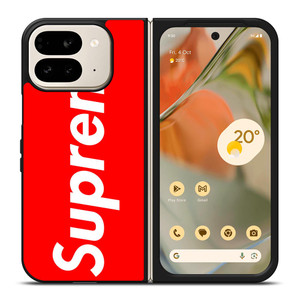 SUPREME SIMPLE LOGO Google Pixel 9 Pro Fold Case