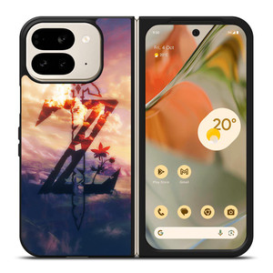 THE LEGEND OF ZELDA BREATH OF THE WILD SYMBOL 2 Google Pixel 9 Pro Fold Case THE LEGEND OF ZELDA BREATH OF THE WILD SYMBOL 2 Google Pixel 9 Pro Fold Case