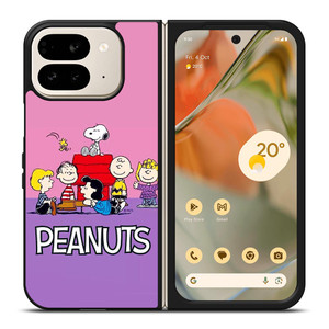 THE PEANUTS SNOOPY AND FRIEND Google Pixel 9 Pro Fold Case THE PEANUTS SNOOPY AND FRIEND Google Pixel 9 Pro Fold Case
