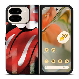 THE ROLLING STONES BRITISH FLAG LOGO Google Pixel 9 Pro Fold Case