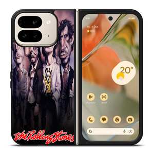 THE ROLLING STONES CARICATURE Google Pixel 9 Pro Fold Case