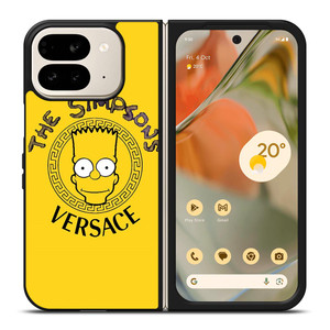 THE SIMPSONS X VERSACE Google Pixel 9 Pro Fold Case