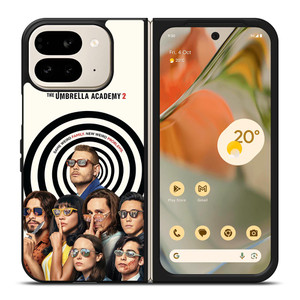 THE UMBRELLA ACADEMY ALL CAST Google Pixel 9 Pro Fold Case