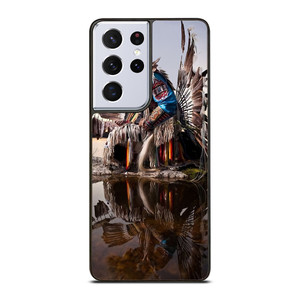NATIVE AMERICAN INDIAN FEATHERS Samsung Galaxy S21 Ultra Case