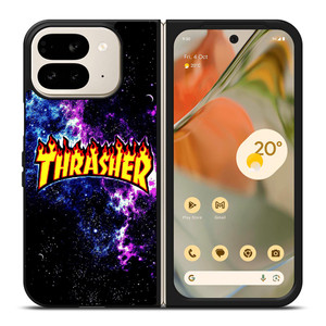 THRASHER SKATEBOARD MAGAZINE NEBULA Google Pixel 9 Pro Fold Case
