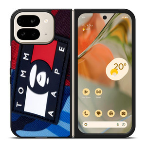 TOMMY HILFIGER BAPE CAMO Google Pixel 9 Pro Fold Case TOMMY HILFIGER BAPE CAMO Google Pixel 9 Pro Fold Case