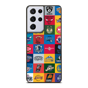 NBA TEAM COLLAGE Samsung Galaxy S21 Ultra Case