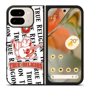 TRUE RELIGION BIG BUDDHA LETTER Google Pixel 9 Pro Fold Case TRUE RELIGION BIG BUDDHA LETTER Google Pixel 9 Pro Fold Case