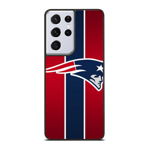NEW ENGLAND PATRIOTS LOGO STRIPE Samsung Galaxy S21 Ultra Case