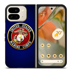 UNITED STATES MARINE CORPS BADGE Google Pixel 9 Pro Fold Case